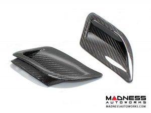 Alfa Romeo 4C Front Bumper Air Vent Trim Kit - Carbon Fiber - Launch Edition